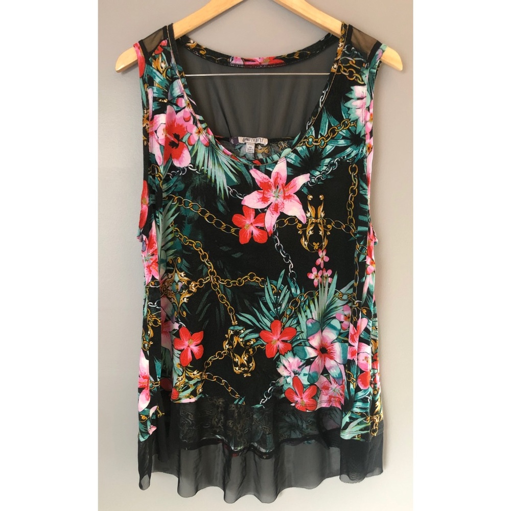 Jennifer Lopez Floral Top